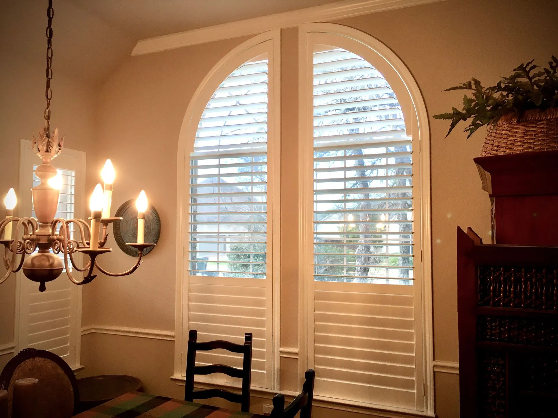 Large window shutters