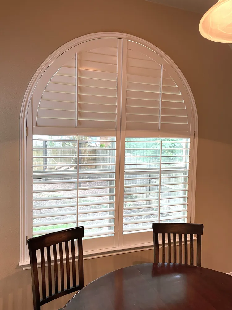 dining room plantation shutters