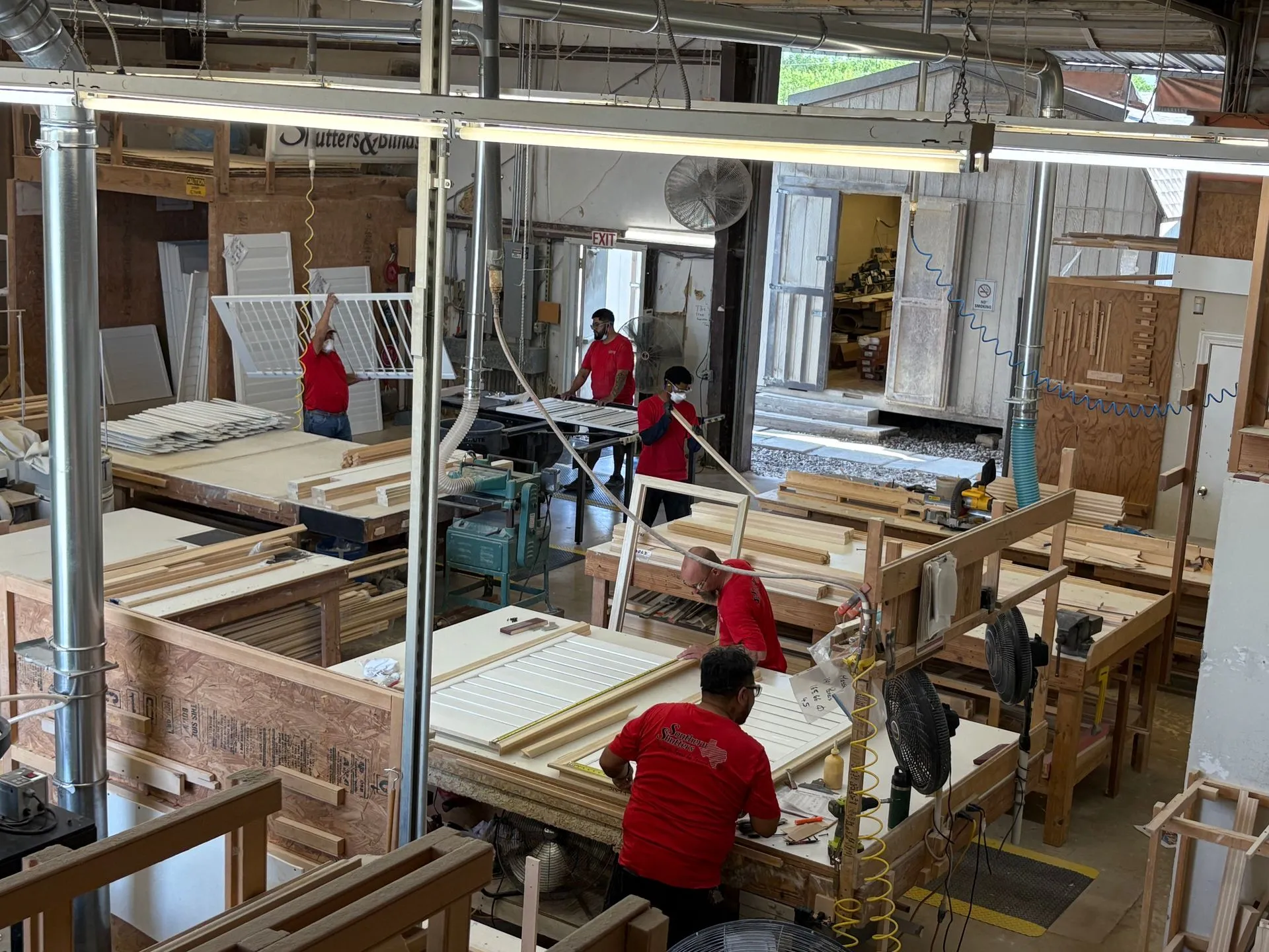 Manor, Texas plantation shutter manufacturing facility